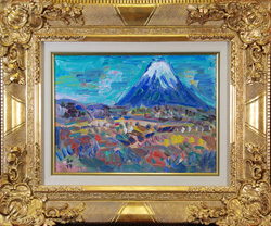 小林和作 「富士山の秋」 油彩4号｜【Arts Ship】のむら画廊